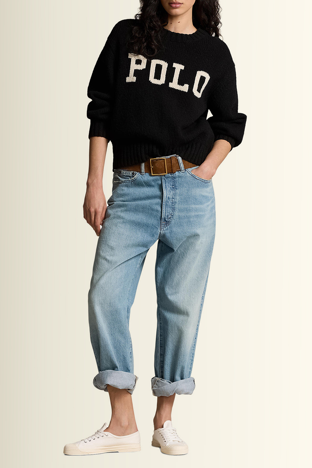 תמונת כל הלוק של סריג צמר POLO RALPH LAUREN